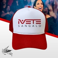 BONÉ IVETE SANGALO VERMELHO SNAPBACK TRUCKER - loja online