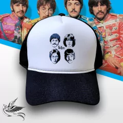 BONÉ THE BEATLES CARICATURAS - loja online