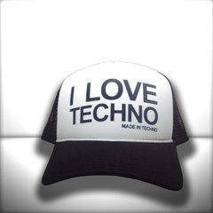 BONÉ I LOVE TECHNO - Pássaro Dourado