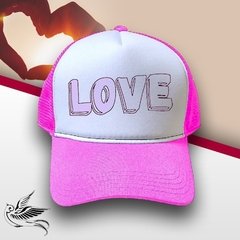 BONÉ LOVE ROSA - loja online