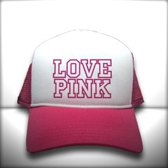BONÉ LOVE PINK - Pássaro Dourado