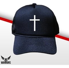 BONÉ CRUZ ALL BLACK TRUCKER - Pássaro Dourado