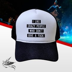 BONÉ I LIKE CRAZY PEOPLE SNAPBACK - loja online