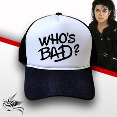 BONÉ WHO'S BAD MICHAEL JACKSON - loja online