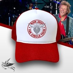 BONÉ BON JOVI RED - loja online
