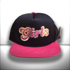 BONÉ GIRLS STAR ABA RETA