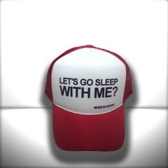 BONÉ SLEEP WITH ME RED - loja online