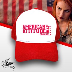 BONÉ AMERICAN ATTITUDE RED