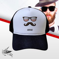BONÉ AMERICAN HIPSTER TRUCKER SNAPBACK