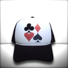 BONÉ NAIPE BARALHO POKER