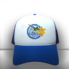 BONÉ ESCOLA DE SAMBA BEIJA FLOR AZUL