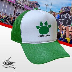 BONÉ BLOCO CAMALEÃO GREEN TRUCKER - comprar online