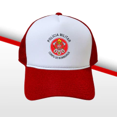 BONÉ BOMBEIROS VERMELHO