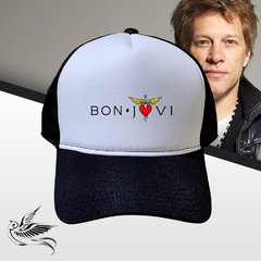 BONÉ BON JOVI ESCUDO