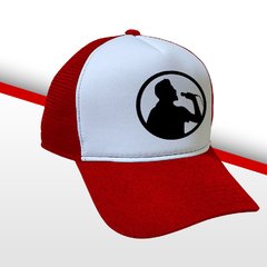 BONÉ CANTOR MICROFONE RED TRUCKER - comprar online