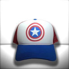 BONÉ CAPITÃO AMÉRICA ESCUDO