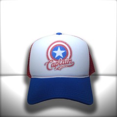 BONÉ CAPITÃO AMÉRICA RETRO