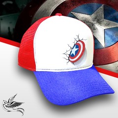 BONÉ CAPITÃO AMÉRICA AMERICANO - comprar online