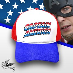 BONÉ CAPITÃO AMÉRICA RETRO