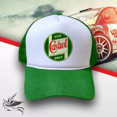 BONÉ CASTROL RETRO