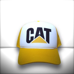 BONÉ CAT AMARELO