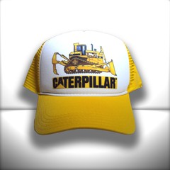 BONÉ CATERPILLAR AMARELO