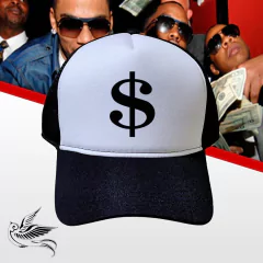 BONÉ MONEY PRETO TRUCKER SNAPBACK