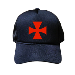 BONÉ CRUZ VASCO PRETO PREMIUM SNAPBACK