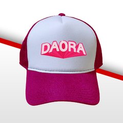 BONÉ DAORA ROSA TRUCKER SNAPBACK