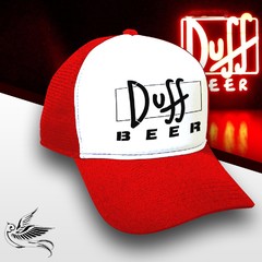 BONÉ DUFF BEER RED THE SIMPSONS - comprar online