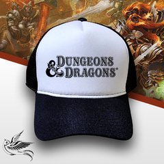 BONÉ DUNGEONS E DRAGONS CAVERNA DO DRAGÃO