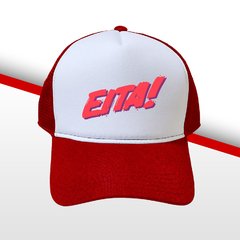 BONÉ EITA RED TRUCKER SNAPBACK