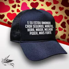 BONÉ EU ESTOU AMANDO - comprar online