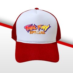 BONÉ FATAL FURY SPECIAL RED TRUCKER