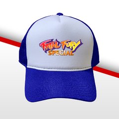 BONÉ FATAL FURY SPECIAL BLUE TRUCKER