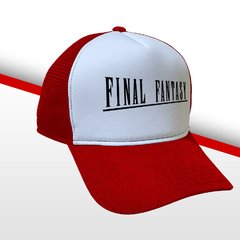 BONÉ FINAL FANTASY RED TRUCKER - comprar online