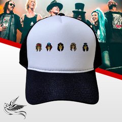 BONÉ GUNS N ROSES FACES SNAPBACK