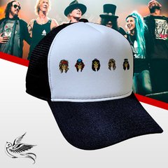 BONÉ GUNS N ROSES FACES SNAPBACK