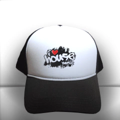 BONÉ I LOVE HOUSE MUSIC BLACK