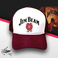 BONÉ JIM BEAM RETRO VINHO