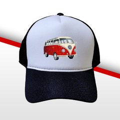 BONÉ KOMBI VINTAGE VERMELHO PREMIUM