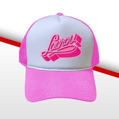 BONÉ LACROU ROSA TRUCKER