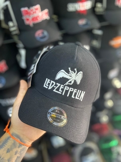 BONÉ LED ZEPPELIN BORDADO PRETO