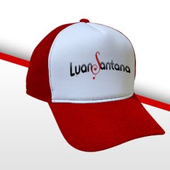 BONÉ LUAN SANTANA RED CLASSIC TRUCKER - comprar online
