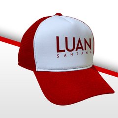 BONÉ LUAN SANTANA RED TRUCKER SNAPBACK - comprar online