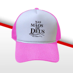 BONÉ FEMININO NAS MÃOS DE DEUS GOSPEL TRUCKER