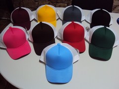 KIT COM 9 BONÉS TRUCKER DIVERSAS CORES