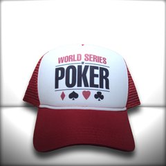 BONÉ POKER WORLD SERIEIS RED