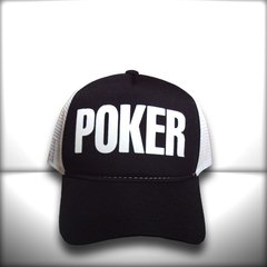 BONÉ POKER BLACK