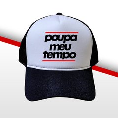BONÉ POUPA MEU TEMPO TRUCKER